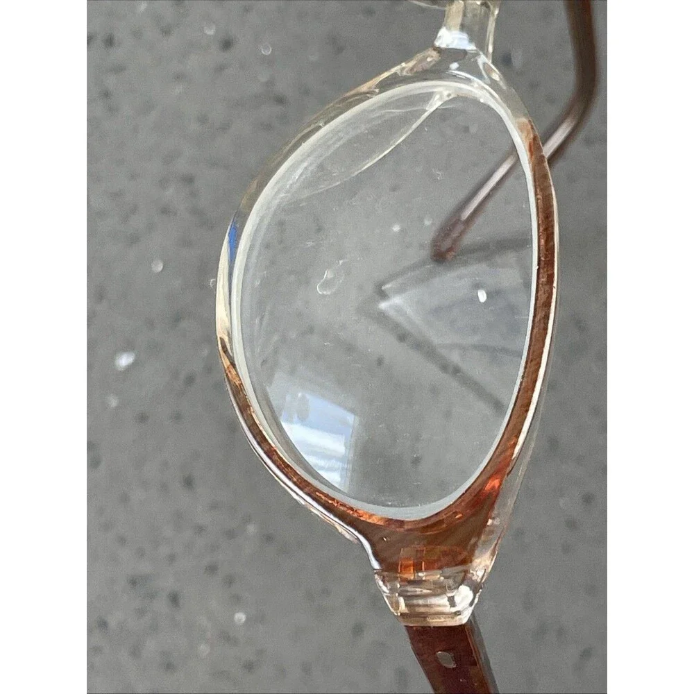 Modern KATHY BROWN 49-17-135 Brown Fade Full Rim Plastic Eyeglasses Frames ONLY